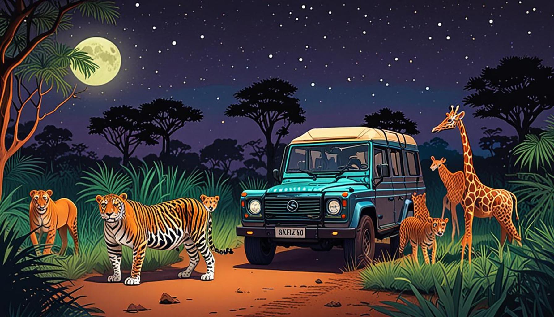 Night Safari: Unique Animal Observation Experiences in Nigeria